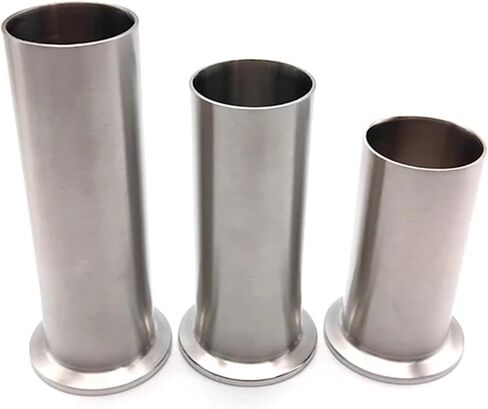 304 316 Stainless Steel Long Tri Clamp Ferrules 50/60/100mm Welding Ferrules Weld Clamp Tube Fittings Automatic Weld Pipe Joint(OD51xT1.5mm,LENGTH 50MM_SS304) in Saudi Arabia
