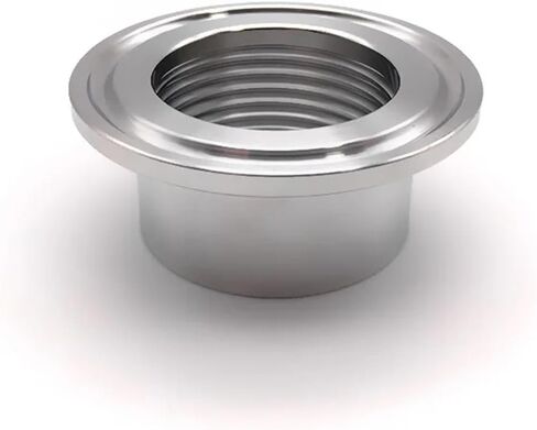 1pc TriClamp Bspt 304 Stainless Steel 1/4" 3/8" 1/2" 3/4" 1" 1-1/4" 1-1/2" Female Thread Pipe Fittings Adapter(Ferrule 64mm,1-1/2") in Saudi Arabia