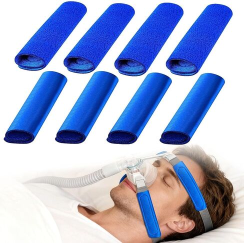 4 عبوات أغطية حزام CPAP تم ترقيتها ، أغطية حزام CPAP ثنائية الطبقة الثنائية ، وسادات راحة حزام CPAP ، ملحقات CPAP ، وسادات الوجه Cusion لخفض علامة حمراء العلامة الحمراء in Kuwait
