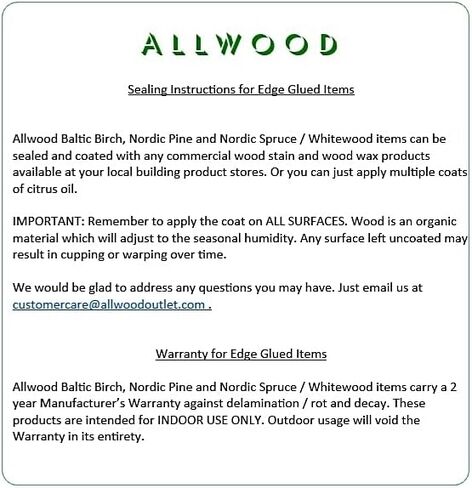 Allwood 1" x 18" x 36" Pine Table/Island Top in Saudi Arabia