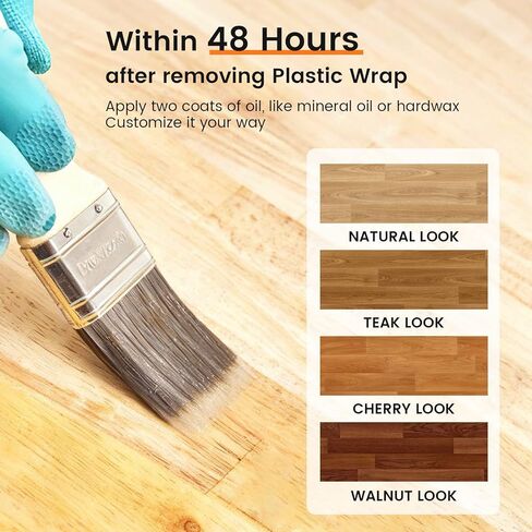 Butcher Block Countertop, Solid Wood Table Top - 6ft Unfinished Birch Work Bench Top Cut to Size for DIY Desktop/Washer Counter/Office Desk/Kitchen Island/Living and Dining Room Tables 72x25x1.5in in Saudi Arabia