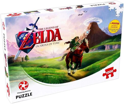 تحركات الفوز Legend of Zelda Hyrule Field 500 قطعة بانورز ألغاز ، قم بإنشاء توضيح جميل لحقل Hyrule A in Saudi Arabia