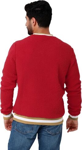 FOCO San Francisco 49ers NFL Mens Sherpa Crewneck Sweater - XL in Saudi Arabia