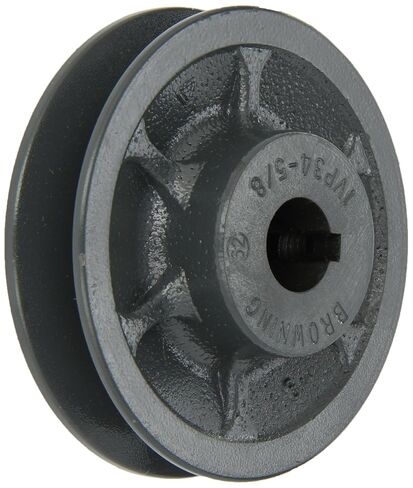 Browning 1VP34X5/8 Variable Pitch Sheave, 1 Groove, Finished Bore, Cast Iron Sheave, for 3L, 4L or A, 5L or B Section Belt in Saudi Arabia