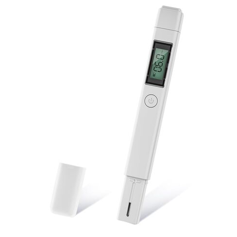 4 in 1 Digital Water Quality Tester, Accurate and Reliable Digital TDS EC & Temp(°C,°F) TDS Water Tester, 0-9990PPM TDS Meter (Double Sided Backlighting - White) in Saudi Arabia