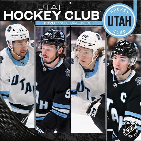 TURNER SPORTS Utah Hockey Club 2026 12x12 Team Wall Calendar (26998012268) in Saudi Arabia
