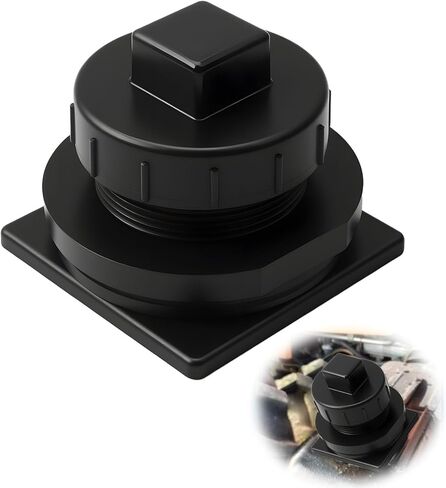 Stock Tank Drain Plug Fit for Rubbermaid Commercial Water Trough 50 70 100 150 300 Gallon Stock Tank Float Valve Drain Replacement, Stock Tank Plug Water Tank Plug for Rubbermaid (1PACK) in Saudi Arabia