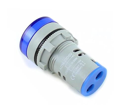 ONECM 1 قطعة 22 مم AD16 AD16-22DSV نوع AC60-500V مقياس الجهد الصغير LED مقياس الجهد AD16-22DSV مؤشر العرض الرقمي (اللون: أخضر) in Saudi Arabia