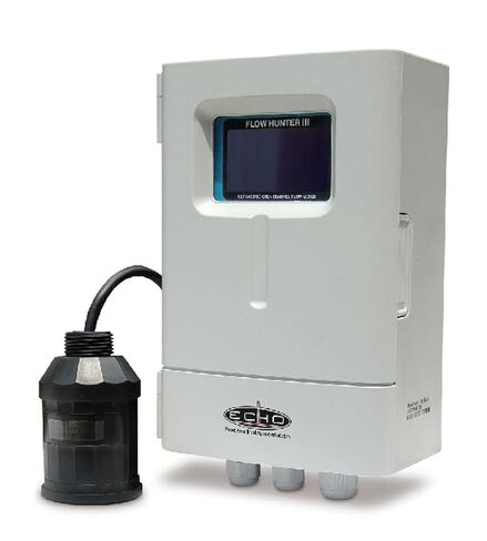 Flow Hunter III & LXD-04-P-10m - Ultrasonic Open Channel Flowmeter for Weirs and Flumes in Saudi Arabia