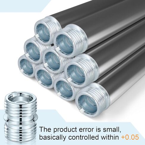 16 Pcs Coarse Thread Connectors 3/4 Inch Wire Shelving Pole 16 Teeth Wire Shelf Fittings Metal Shelf Unit Replacement Accessories for Wire Rack Poles Metal Shelving Parts in Saudi Arabia