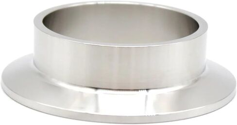 Pipe Wall Thickness 3 mm, Tube Outer Diameter × 50.5/64/77.5/91, Triple Clip Welding Sleeve, Stainless Steel 304/316L, Self-Useable, Hygienic (SS304, 63 mm) in Saudi Arabia