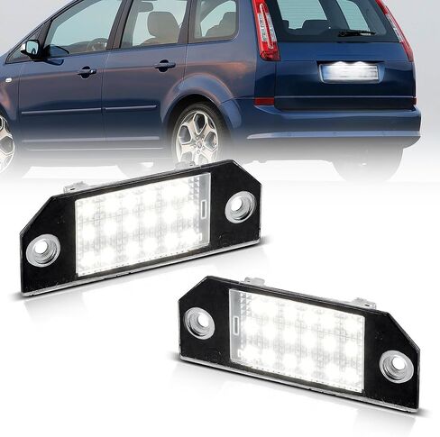 2PCS LED لوحة ترخيص ضوء علامة الضوء متوافق مع Ford F150 Raptor 2015-2024 تثبيت التوصيل والتشغيل in Kuwait