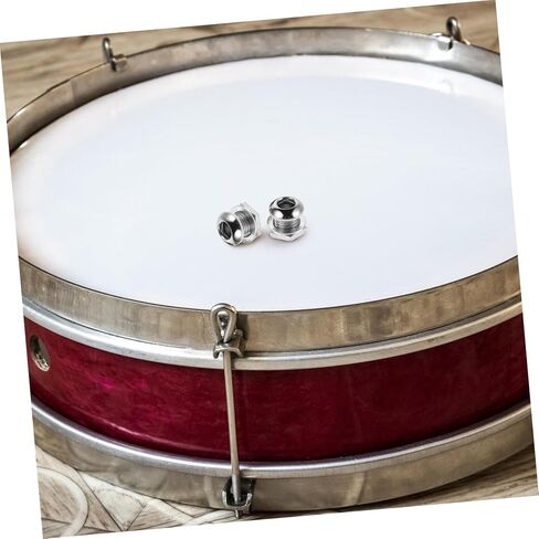 مجموعة براغي فتحة تهوية طبلة Snare Drum من 4 قطع من Milisten مع حشوات وصواميل ملحقات بديلة لفتحة الهواء للآلات الموسيقية in Kuwait