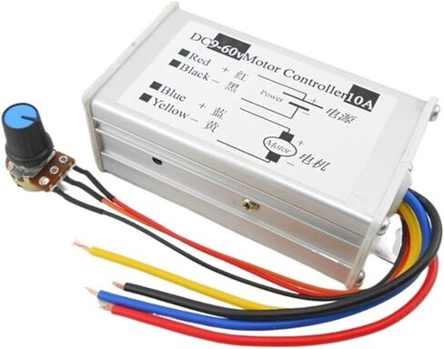 XABNEPM 50PCS/LOT 9V-60V 10A DC Motor Speed Regulator Pulse Width Modulator PWM Control Switch Governor(6.8) in Saudi Arabia