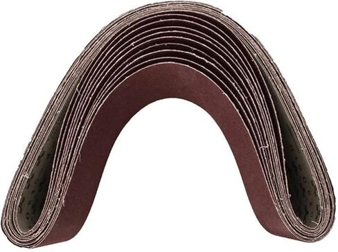 10 قطعة 15x122 سنتيمتر 60 حصى الألومينا جلخ الرملي أحزمة أكسيد شرائط السيارات الخشب المعادن تلميع و الرملي in Kuwait