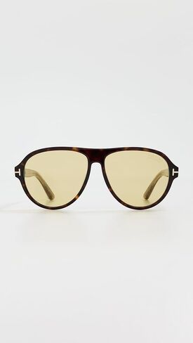 Tom Ford Sunglasses FT 1080 52N Dark Havana/Shiny Light Yellow in Saudi Arabia