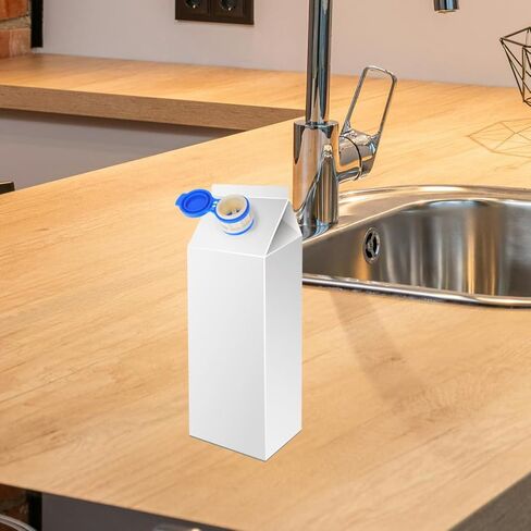 HAKIDZEL Box Drink Spout with Lid Milk Carton Pourer Beverage Diverter Easy Pour Milk Jug Dispenser for Home Kitchen Use in Saudi Arabia