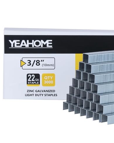 دبابيس YEAHOME خفيفة التحمل للمسدس الأساسي، 3000 عدد 1/4 بوصة JT21 دبابيس قياسية لإعادة التعبئة للدباسة، مناسبة للتنجيد والحرف اليدوية والإصلاحات العامة in Kuwait