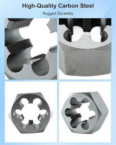 M22 x 1.5 Carbon Steel Hex Rethreading Die for Right Hand in Saudi Arabia