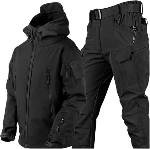 Men's Winter Waterproof Soft Shell Ski Suit Warm Padded Outdoor Sports Snowboarding Tracksuit in Saudi Arabia