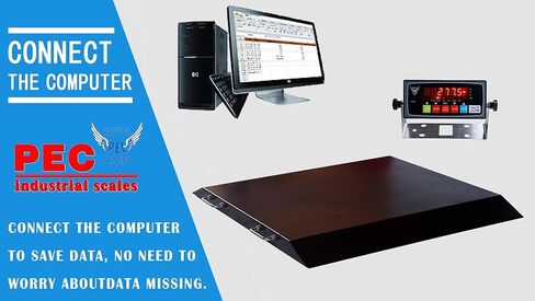 مقياس الوزن الطبي المحمول من PEC، خفيف الوزن مع منحدر مزدوج، سعة 700 × 0.1 رطل in Kuwait