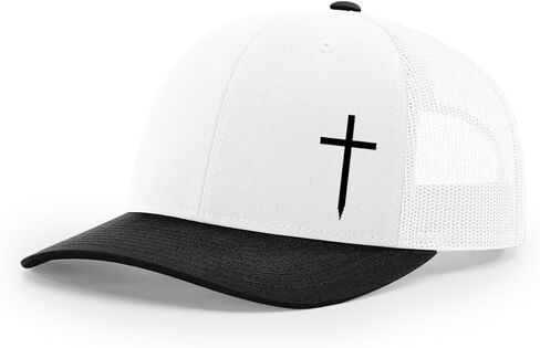Trenz Shirt Company Christian Embroidered Cross Hat in Kuwait