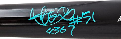 نموذج لاعب أصلي أسود موقع من Ichiro سوزوكي Bat Seattle "#51, 4367" IS Holo Stock #212166 in Saudi Arabia