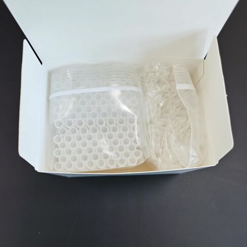 أنابيب PCR ذات 8 أشرطة سعة 0.2 مل مع أغطية قبة منفصلة، ​​درجة خالية من DNase/RNase، درجة مختبر الأحياء، 120 شريطًا/صندوق - للمختبرات العلمية وشركات التكنولوجيا الحيوية الناشئة وتعليم العلوم in Kuwait