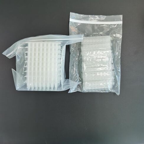 أنابيب PCR ذات 8 أشرطة سعة 0.2 مل مع أغطية قبة منفصلة، ​​درجة خالية من DNase/RNase، درجة مختبر الأحياء، 120 شريطًا/صندوق - للمختبرات العلمية وشركات التكنولوجيا الحيوية الناشئة وتعليم العلوم in Kuwait