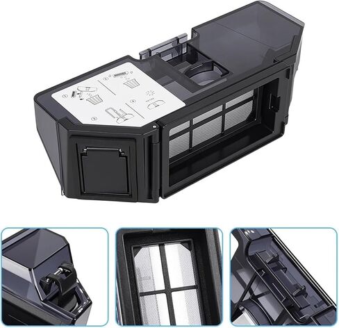 Vacuum Cleaner Replacement Accessories Dust Box. Compatible with Ecovacs T50 Pro / T50 Pro Omni / T50 Omni / T50 Max PRO Omni(1pcs Box) in Saudi Arabia