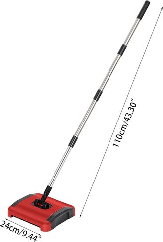 Carpet Sweeper Broom Rotatory Efficient Brush Household Sweeping Machine Manual Floor Sweeper Broom in Saudi Arabia