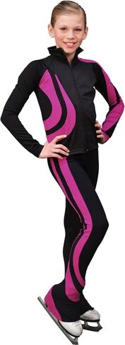 ChloeNoel P26 - Swirls Figure Skating Pants in Saudi Arabia