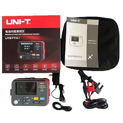UNI-T Uni-Trend UT677C جهاز اختبار المقاومة الداخلية 3Ω 120 فولت بطارية جهاز اختبار العزل مقياس المقاومة الداخلية مقياس أوم مع بلوتوث in Kuwait