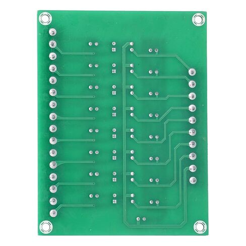 Optical Isolation Module 24V to 5V 8 Channel Optocoupler PLC Signal Converter Board High Performance Signal Isolation Level Conversion for Industrial Automation Durable Sturdy in Saudi Arabia
