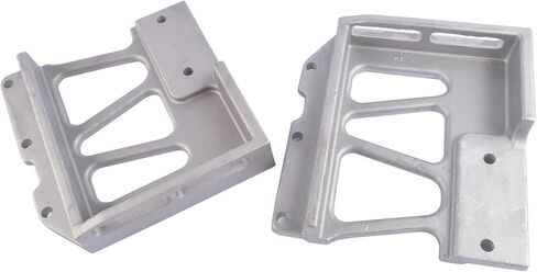 Niyako 13-04286L 13-04286R Pair Hinge Hood Upper Pivot Bracket Kit Replacement#1304286L 1304286R Fit Peterbilt 357 377 378 379 in Saudi Arabia