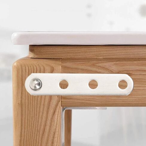 Door Pivot Hinge 360 Degree Rotating Furniture Cabinet Hardware Side Axis Flip Door Up Down Invisible Support Hinge,6 * 1.2 * 1CM (4PCS) in Saudi Arabia