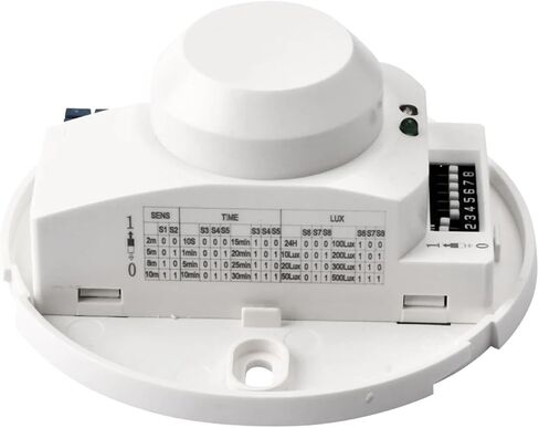 AC220-240V Microwave Radar Induction Switch 5.8GHz HF System 360 Degree Motion Detector 1200W Ceiling Mount Light Sensor Switch in Saudi Arabia