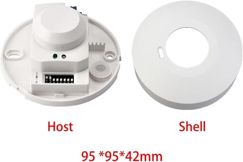AC220-240V Microwave Radar Induction Switch 5.8GHz HF System 360 Degree Motion Detector 1200W Ceiling Mount Light Sensor Switch in Saudi Arabia