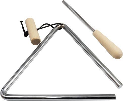 Hordion Professional Grade Adult Triangle Instrument, 6 Inch Pro Percussion Triangle with Striker for Serious Musicians in Saudi Arabia