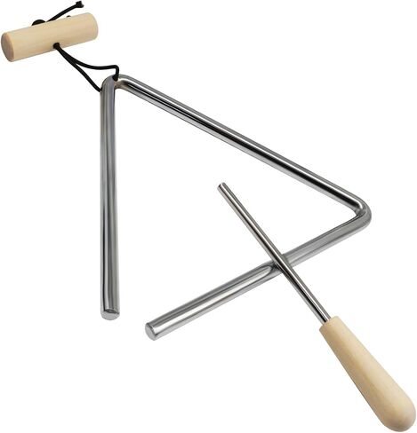 Hordion Professional Grade Adult Triangle Instrument, 6 Inch Pro Percussion Triangle with Striker for Serious Musicians in Saudi Arabia