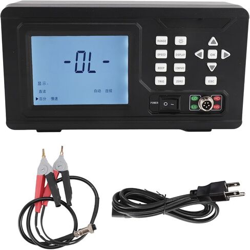 Tester Meter ET513 LCD Display Micro Ohm Meter Portable Multifunctional Milliohm Tester for Automation Equipment (US Plug) in Saudi Arabia