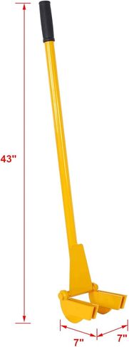 Pallet Buster Tool in Yellow with 43in Long Handle – Deck Wrecker Pallet Tool Pry, Deck Board Removal Tool in Saudi Arabia