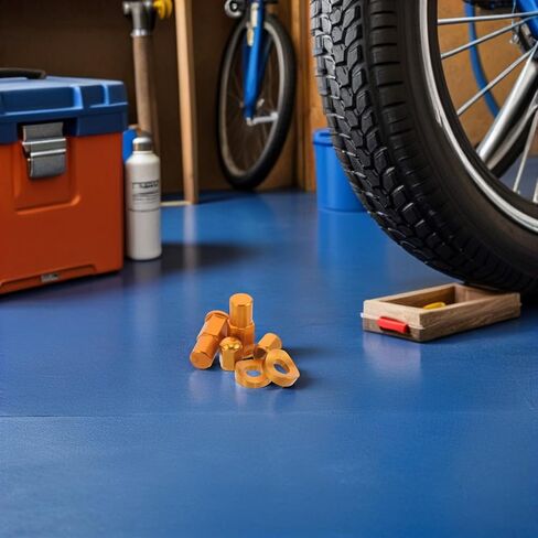 Garneck Motorcycle Valve Stem Lock Nut and Spacer Washer Kit Aluminum Bolt Accessory with Vibration Resistance and Leak Prevention Easy DIY Installation for Bikes and Motorcycles in Kuwait