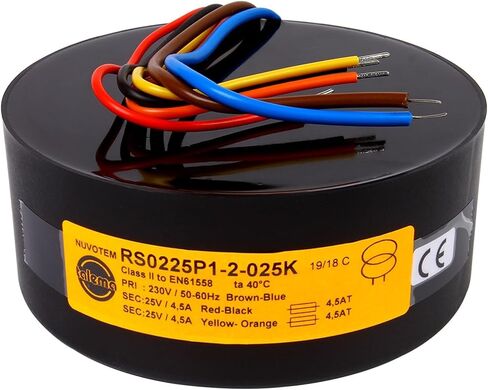 Sealed 225W Dual 12V 15V 18V 25V Ring Transformer 225VA Ring Bull(225W Dual 18V) in Saudi Arabia