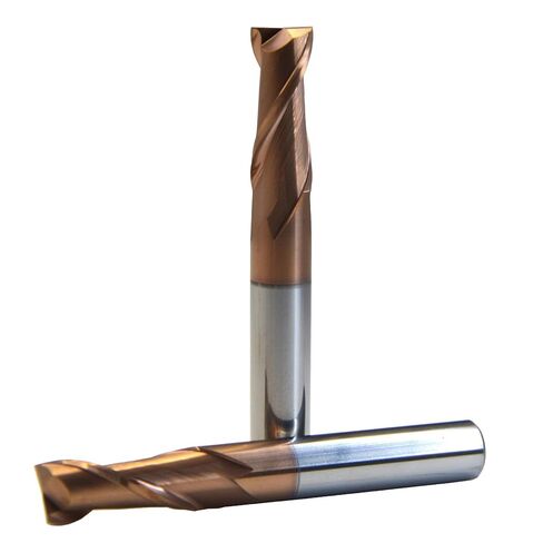 WKSTOOL 0.5 مم قطر 2 قطعة/المجموعة من الكربيد الصلب المربع المسطح للطحن قاطع مصغر، 2 فلوت، طلاء، لقم مطحنة مخرطة CNC (للفولاذ المتصلب، قطر مطحنة 0.5 مم - 1 مم Lg.of Cut-4mmSHK Dia-50mmOAL) in Kuwait