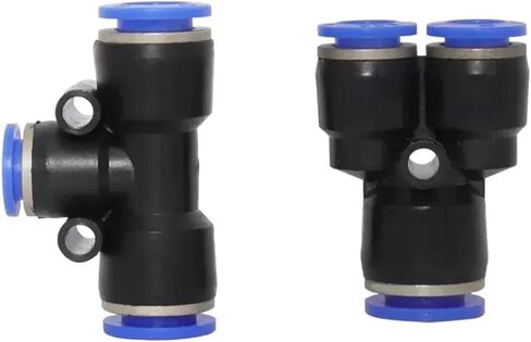 114 PCs Boxed PU-4/PE-4/PZA-4/PY-4/PV-4/PG-4 Pneumatic Connectors Kit 4mm Outer Diameter of the Hose Pipe Tube Air in Saudi Arabia