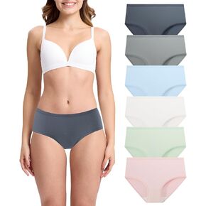 Womens Underwear Breathable Mesh Moisture-Wicking Briefs, Keeps You Cool, Soft & Lightweight Ladies Panties, 6-Pack in Kuwait