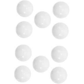 TOYANDONA 10pcs Racing Wheel Beads White Acrylic Rolling Beads for Roulette Games Party Supplies Board Game Accessories in Kuwait