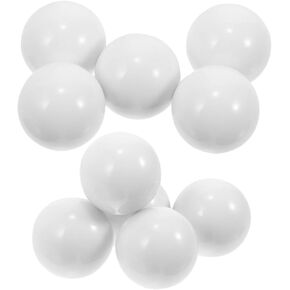 Yardwe 10pcs Roulette Balls White Acrylic Beads for Turntables Precision Design for Enhanced Table Game Experience and Multiplayer Fun in Kuwait