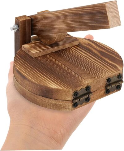 LALADEFIEE Dumpling Press Maker Wooden Dough Presser for Quick Easy Dumplings Arepas Empanadas Mini Pies in Saudi Arabia